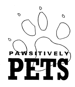 PAWSITIVELY PETS trademark