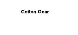 COTTON GEAR trademark