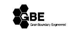 GBE GRAIN BOUNDARY ENGINEERED trademark