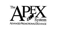 THE APEX SYSTEM ADVANCED PROMOTIONAL EXCHANGE trademark
