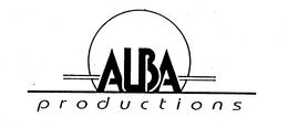 ALBA PRODUCTIONS trademark