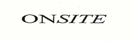 ON-SITE trademark