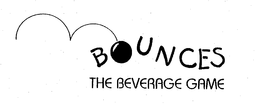 BOUNCES THE BEVERAGE GAME trademark
