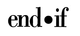 END-IF trademark