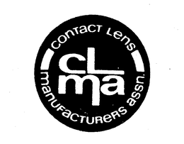 CLMA CONTACT LENS MANUFACTURERS ASSN. trademark