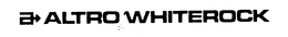 ALTRO WHITEROCK trademark