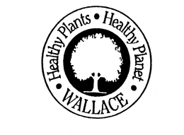HEALTHY PLANTS HEALTHY PLANET WALLACE trademark
