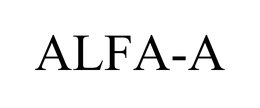 ALFA-A trademark