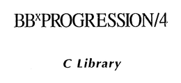 BB PROGRESSION/4 C LIBRARY trademark