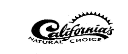 CALIFORNIA'S NATURAL CHOICE trademark