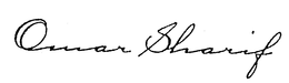 OMAR SHARIF trademark