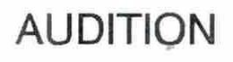 AUDITION trademark