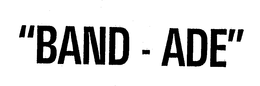 "BAND - ADE" trademark