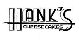 HANK'S CHEESECAKES trademark