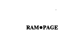 RAM  PAGE trademark