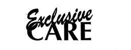 EXCLUSIVE CARE trademark