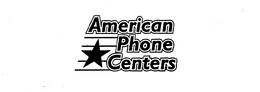 AMERICAN PHONE CENTERS trademark