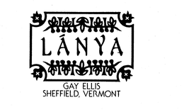 LANYA GAY ELLIS SHEFFIELD, VERMONT trademark