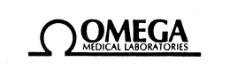 OMEGA MEDICAL LABORATORIES AND DESIGN trademark