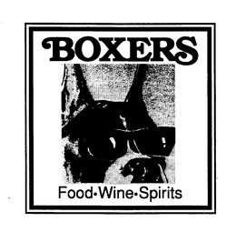BOXERS FOOD-WINE-SPIRITS trademark