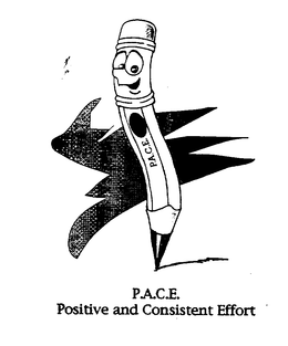 P.A.C.E. POSITIVE AND CONSISTENT EFFORT trademark