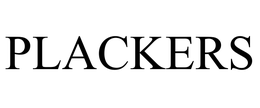 PLACKERS trademark