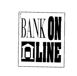 BANK ON LINE trademark
