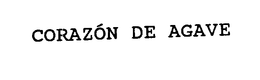 CORAZON DE AGAVE trademark