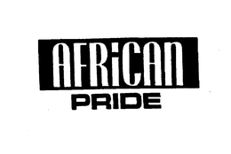AFRICAN PRIDE trademark