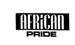 AFRICAN PRIDE trademark