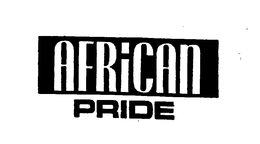 AFRICAN PRIDE trademark