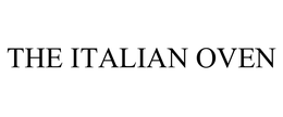 THE ITALIAN OVEN trademark
