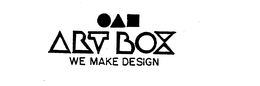 ART BOX WE MAKE DESIGN trademark