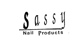 SASSY NAIL PRODUCTS trademark