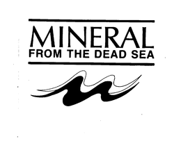 MINERAL FROM THE DEAD SEA trademark