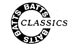 BATTS BATTS BATTS CLASSICS trademark