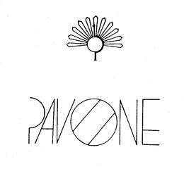 PAVONE trademark