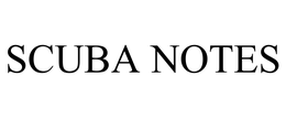 SCUBA NOTES trademark