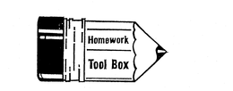 HOMEWORK TOOL BOX trademark