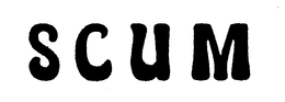 S C U M trademark
