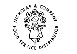 NICCO NICHOLAS & COMPANY FOOD SERVICE DISTRIBUTOR trademark