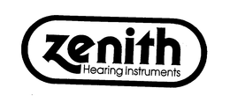 ZENITH HEARING INSTRUMENTS trademark