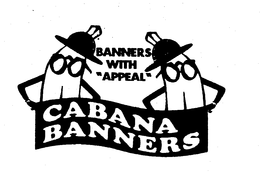 BANNERS WITH "APPEAL" CABANA BANNERS trademark