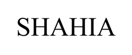 SHAHIA trademark