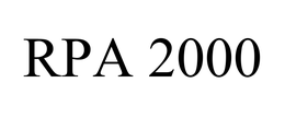 RPA 2000 trademark