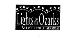 LIGHTS OF THE OZARKS FAYETTEVILLE, ARKANSAS trademark