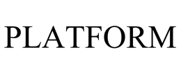 PLATFORM trademark