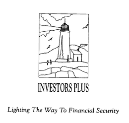 INVESTORS PLUS LIGHTING THE WAY TO FINANCIAL SECURITY trademark
