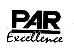 PAR EXCELLENCE trademark