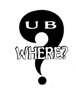 U B WHERE? trademark
